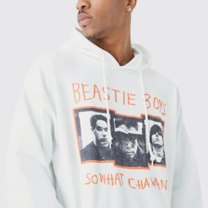 OVERSIZED BEASTIE BOYS LICENSE HOODIE